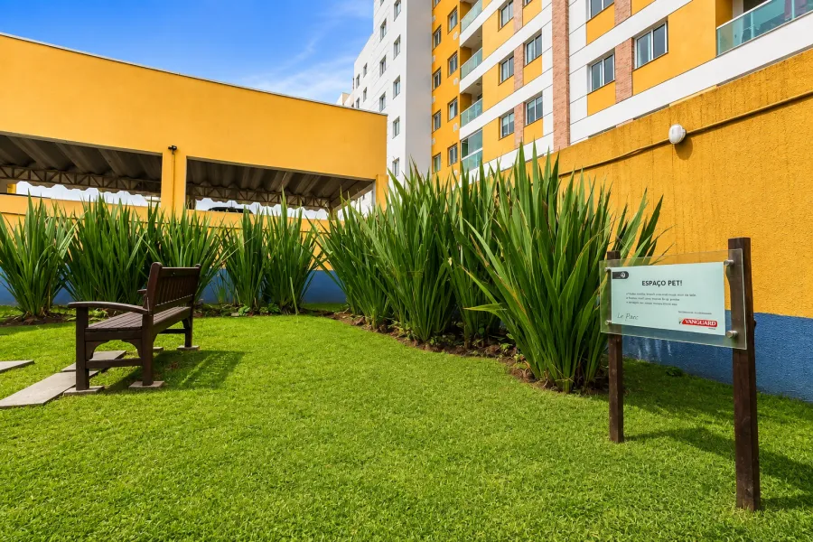 Espaço pet — área reservada para os animais